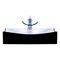 Novatto Porcelain Vessel Sink Combo with Chrome Faucet, Drain and Sealer NSFC-01134BW002CH - alternate 2